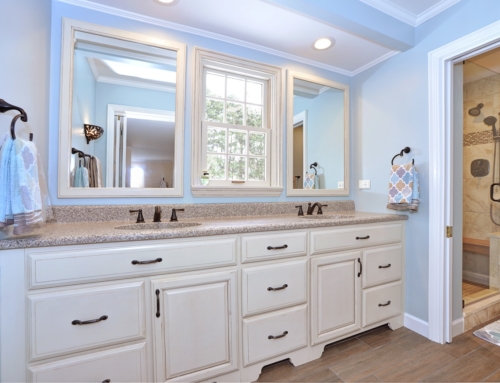 Bright White Bathroom