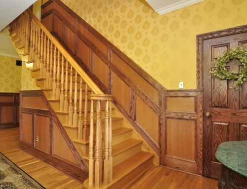 White Oak Railing