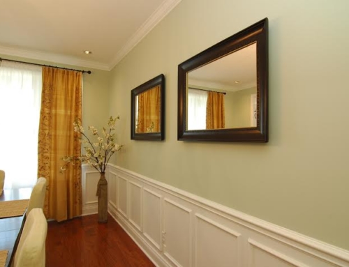 Maple Wood Wainscoting