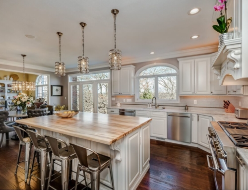 Stunning Kitchen Renovation with Spalted Maple Island