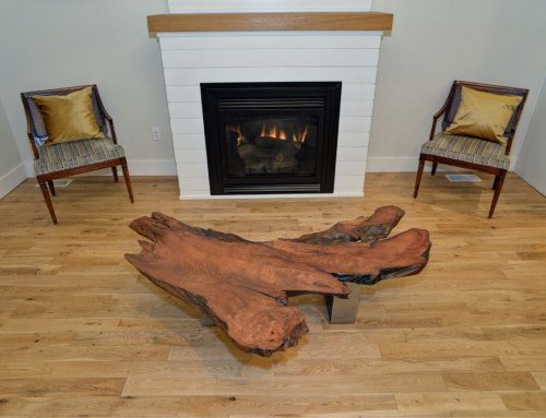 Redwood Live Edge Coffee Table